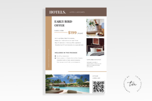 Hotels Flyer Promotion Font