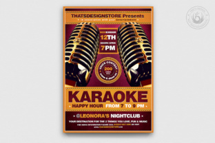 Karaoke Flyer Template V2