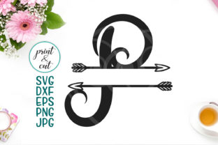 Monogram Letter P