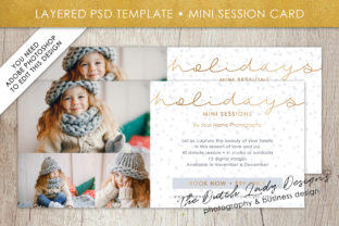 Photo Mini Session Rack Card Template