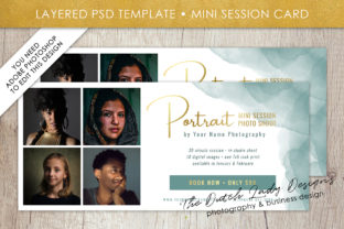 Photo Session Card Template