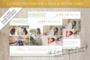 PSD Year in Review Photo Collage Card Template 1: A Practical Evaluation