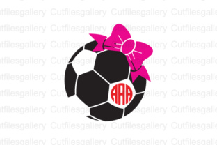 Soccer Ball Bow Cut File for Creative Projects