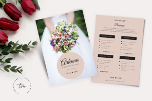 Wedding Pricelist Flyer Font