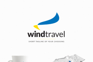 Wind Travel – A Travel Agency Logo: Design That Moves With Your Business